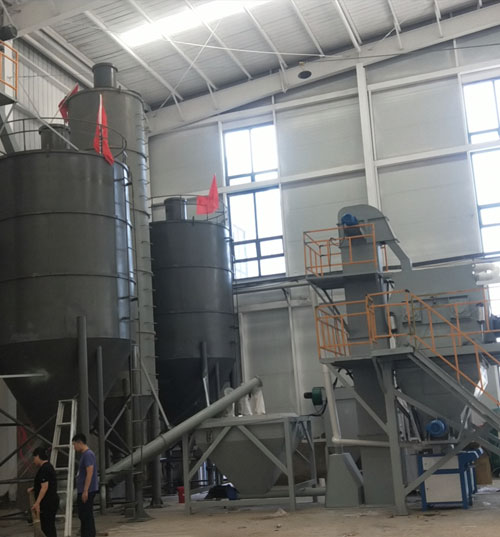 标配型石膏砂浆生产线