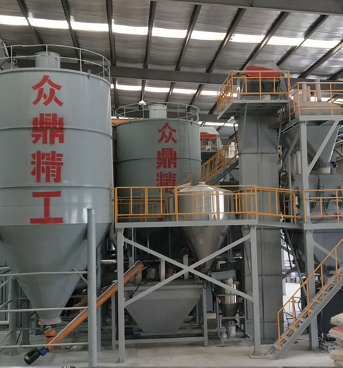 自动配料型热熔涂料线